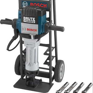 Marteau briseur hexagonal 1-1/8 de 120 volts, kit Brute Turbo Deluxe avec chariot de luxe - Product Image 1