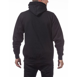 Unisex Casual Winter Zipper-Up Heavyweight Thick Fleece Hoodie 100% Cotton Breathable <b>Waterproof</b> Custom Logo Hip Hop Men - Product Image 3