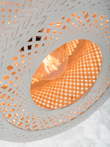 Popular Design <b>Bamboo</b> <b>Lantern</b> Pendant Light Handwoven Lamp Shade For Indoor Decoration - Product Image 3