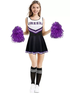 Tenue de cheerleading respirante pour filles avec logo personnalisé pour les événements scolaires et les compétitions de cheerleading - Product Image 5