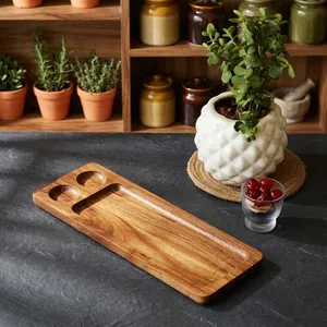 Planche à découper carrée en bambou Moso pour la maison, épaisseur 1,5 cm, durable et écologique - Product Image 3