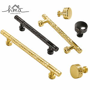 European Light Luxury Flower Zinc Alloy Furniture <b>Hardware</b> Knob Pull Handle for Drawer <b>Wardrobe</b> Dresser-Gold Vintage Yellow - Product Image 6