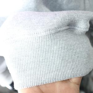 Sudadera LOOKS con cuello simulado, 450 GSM, nombre personalizado, bordado con apliques, corte holgado, 100% algodón, felpa francesa. - Product Image 4