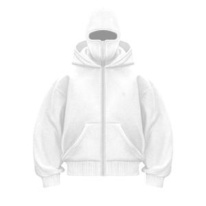 Sudaderas con Capucha de Invierno 100% Algodón, Impresión Personalizada, Fabricante Mayorista, Felpa Gruesa, Corte Holgado, Impresión y Bordado Personalizados - Product Image 3