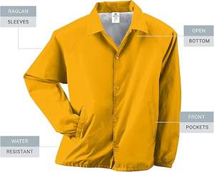 Chaquetas de invierno para hombre de alta calidad, ligeras, resistentes al agua, ropa deportiva, chaqueta de entrenador para hombre - Product Image 4