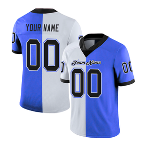 Trending Breathable Plus Size Printed Fashion Football Jerseys Street Style <b>Shirts</b> Adults 100% <b>Polyester</b> Sublimated American - Product Image 2