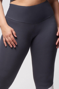 Leggings Femme Personnalisables à Logo, Taille Haute, Longueur Mi-Mollet, Sportifs, Extensibles, en Tricot Spandex Polyester, Couleur Unie, Imprimé Droit du Bas de la Jambe - Product Image 6