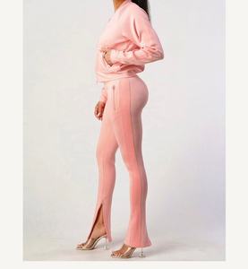 Venta al por mayor Conjuntos de mujer Trajes de chándal Sujetador y pantalones de chándal Conjunto de 2 piezas Chándal de Jogger con bolsillo Trajes de jogging Suéteres de entrenamiento - Product Image 4