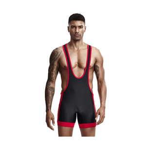 Combinaison de lutte à compression pour hommes, haute élasticité, séchage rapide, impression personnalisée par sublimation, fabricant de vêtements d'équipe - Product Image 3