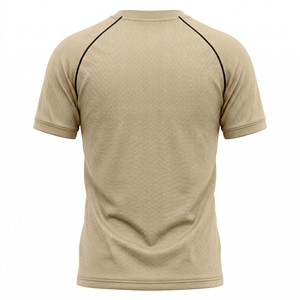 Maillot de football personnalisé OEM pour homme, léger, respirant, en mesh, à manches courtes, protection UV, avec design raglan - Product Image 6