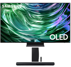 BEST OFFER FOR NEW QN77S90DAFXZA 77 Inch 4K OLED <b>Smart</b> <b>TV</b> with with a HW-Q S730D 3.1.2ch Soundbar - Product Image 1