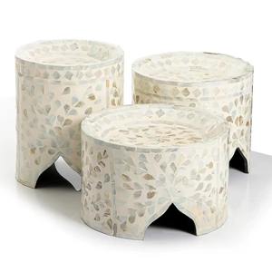 แท่นวางช็อกโกแลตสีชมพูประดับมุกสำหรับจัดวางขนมหวาน ตกแต่งโต๊ะงานเลี้ยงที่บ้าน และตกแต่งสไตล์หวานหรูหราจากอินเดีย - Product Image 4