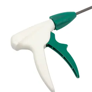 Aparelho médico clínico endoscópico descartável para apliques automáticos de clipe para fixar tecido hem-o-lok