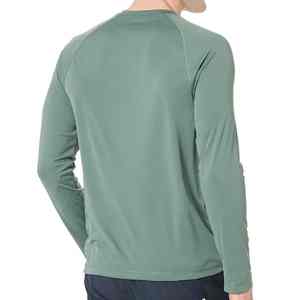 เสื้อแรชการ์ดผู้ชายแขนยาว ระบายอากาศได้ดี สไตล์ใหม่ คุณภาพดีที่สุด ราคาถูก รับผลิตตามสั่ง พร้อมปักโลโก้ด้านหน้า - Product Image 2