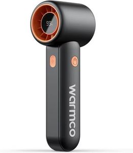 NUEVO Ventilador de Mano Portátil Warmco AUTÉNTICO, Ventilador Turbo de Alta Velocidad de 15000 RPM con Batería de 5000 mAh - Product Image 1