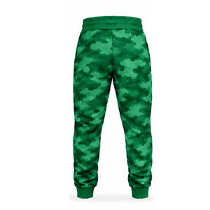 Conjunto Deportivo Unisex Verde Esmeralda Estampado, Sudadera con Cremallera Completa y Pantalones Jogger, Ropa Deportiva Personalizada, Informal, Transpirable, para Entrenamiento - Product Image 4