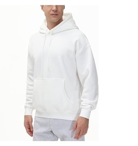 Nueva Colección Sudadera con Capucha para Hombre, 100% Algodón, Forrada, Manga Larga, Cuello Caído, Color Sólido, Cómoda, Tallas Grandes, Personalizable - Product Image 6