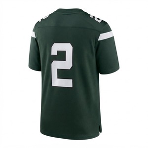 Camiseta de Fútbol Verde Oscuro de Moda para Hombre, Ropa Deportiva Atlética, Malla Transpirable en la Parte Delantera, Secado Rápido, Manga Corta, 100% Poliéster, OEM - Product Image 2