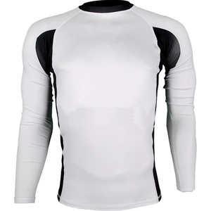 Rashguards Negros Personalizados, Rashguards Asiáticos Hechos a Medida, Rashguard de 1 Pieza para Mujeres y Hombres - Product Image 1