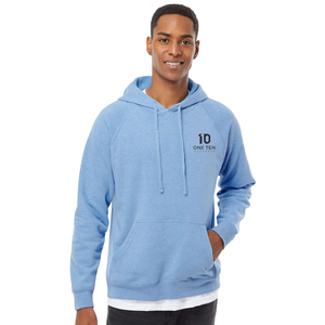 Sweat-shirt à capuche unisexe à manches raglan, tissu en coton doux, décontracté, confortable pour tous les jours, à porter toute l'année - Product Image 1