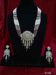 Classic American Diamond Bridal Jewelry <b>Set</b> Two-Piece <b>Necklace</b> <b>and</b> <b>Earrings</b> for Wedding Fashionable Classic Style - Product Image 6