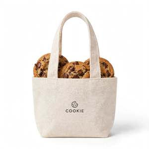 Sac fourre-tout en toile Amana Textiles avec poignée, 4 pouces, durable, léger, écologique, sac cadeau - Product Image 1