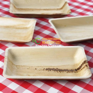 Vietnam Wholesale Palm Leaf Plates Biodegradable Areca Leaf Tableware Supplier Eco2go Vietnam - Product Image 5