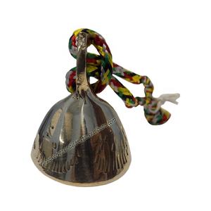 Campana Colgante Miniatura de Latón para Decoración del Hogar, Bodas y Fiestas, Campana Decorativa de Metal para Interiores y Exteriores con Encanto Tradicional - Product Image 2