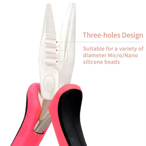 Pinzas de Extensión de Cabello de Alta Calidad al por Mayor, Pinzas para Cápsulas, Pinzas para Extensión de Cabello Plat Nose, Herramientas para Extensión de Cabello en Venta - Product Image 4