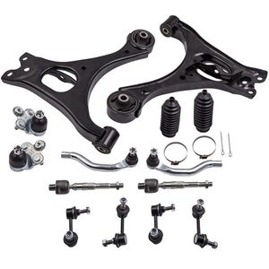 Kit de suspension 14 pièces avec bras de suspension inférieurs avant compatible avec Honda Civic 2006-2011 Modèle K620383 - Product Image 1