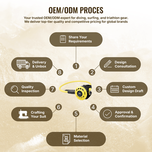 Aropec Altair Diving Regulator PVC Adjustable Durable Nylon Braided Hose Octopus Compact Lightweight Diving Equipment for diving - Product Image 5