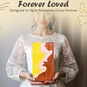 Personalized Memorial Wooden Ashes Box Wooden Cremation Urn for Men and Women by AYAANS - Product Image 4