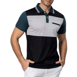 Chemises Polo en Coton pour Hommes de Haute Qualité Personnalisées à Manches Courtes Nouveau Design Respirant Prix Abordable Chemise Polo Homme Été 220g 2027 - Product Image 2
