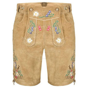 Strong Durability Solid Casual Eco-Friendly <b>Men</b> Lederhosen <b>Shorts</b> with Modern <b>Tailored</b> Design 2026 - Product Image 3