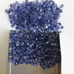 อิโอไลต์ธรรมชาติ 2.5 มม. ทรงสี่เหลี่ยมเจียระไนแบบ Step Cut คุณภาพดีที่สุด พลอยเม็ดเดี่ยวพร้อมเอฟเฟกต์ Pleochroic สำหรับทำเครื่องประดับ - Product Image 3