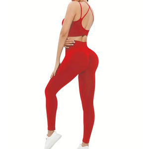 Ensemble de yoga respirant de haute qualité pour femmes, style tendance, pour sublimation, faible MOQ, direct usine - Product Image 5