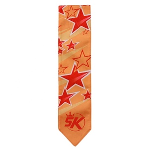 Etiquetas de la Liga de Rugby 5Kingz Sports, Diseño de Estrella Naranja, Equipo Promocional Duradero para Equipos - Product Image 2