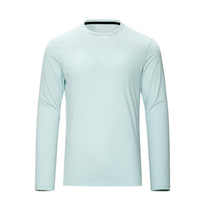 Camiseta Deportiva de Manga Larga para Hombre, Ropa Deportiva Elástica, Fabricante OEM ODM, Camisetas de Running de Manga Larga para Hombre - Product Image 6