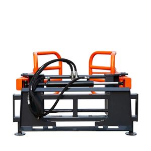 Pinza Idraulica/Spremitore per Balle da 72 Pollici per Macchine Agricole, Capacità 2500 libbre, Profondità 35 Pollici, Doppie Base di Supporto, Bracci Tubolari Universali - Product Image 4