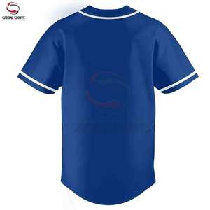 Camiseta de Béisbol Hecha en Pakistán, Unisex, Manga Corta, Transpirable, de Secado Rápido, 100% Poliéster, Camisetas de Softbol para Hombre, Venta Caliente, OEM - Product Image 3