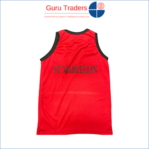 Trusted Dealer Selling Custom Color Comfort Fit Solid Pattern 100% Polyester Boys Sports <b>Vest</b> at Reasonable Market Price - Product Image 6