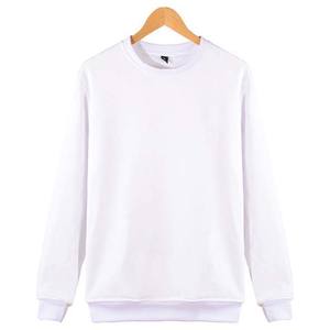 Sudadera Básica para Hombre, Mezcla de Algodón, Tela Suave y Cómoda, Corte Regular, Manga Larga, Cuello Redondo, Uso Diario Informal - Product Image 5