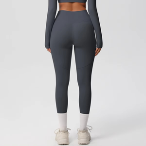 Best Sale High Waist Seamless Workout <b>Leggings</b> for Women Casual <b>Yoga</b> <b>Legging</b> Custom Logo Sublimation Ladies Active Elastic Waist - Product Image 2