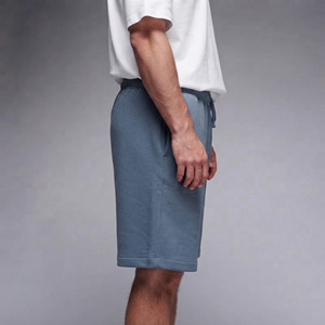 Shorts de course pour hommes 2026, 100 % coton, couleur unie, écologiques, style urbain, en toile, séchage rapide, tendance, avec détails latéraux - Product Image 5