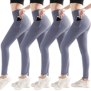 Custom Free Design Women's Yoga <b>Leggings</b> <b>Low</b> MOQ Seamless 2025 Scrunch Butt Lifting Pants Breathable Spandex Women <b>Leggings</b> - Product Image 6