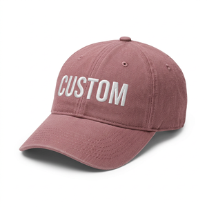 Men's <b>Dad</b> <b>Hat</b> Custom Embroidery Adjustable Cotton Baseball Cap Urban Casual Streetwear Wholesale Clothing Manufacturer - Product Image 5