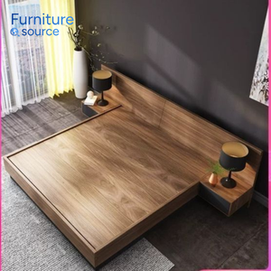 Khung giường gỗ đẹp và thân thiện với ngân sách khung giường gỗ thanh lịch với một mức giá tuyệt vời bán buôn khung giường từ Việt Nam - Product Image 1