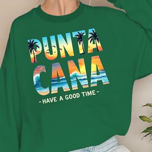 <span class=keywords><strong>Cana</strong></span> tip Punta Punta <span class=keywords><strong>Cana</strong></span> scene <span class=keywords><strong>da</strong></span> spiaggia felpe <span class=keywords><strong>da</strong></span> donna - Product Image 1