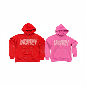 Sweat-shirt à capuche personnalisé de qualité supérieure avec logo brodé effet vieilli pour homme, en molleton 100% coton lavé vintage. - Product Image 5
