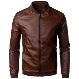 Chaqueta de cuero negra con logotipo personalizado de alta calidad, chaqueta universitaria para hombre, chaqueta de cuero en relieve con logotipo personalizado de piel de vaca, fábrica de Pakistán - Product Image 1